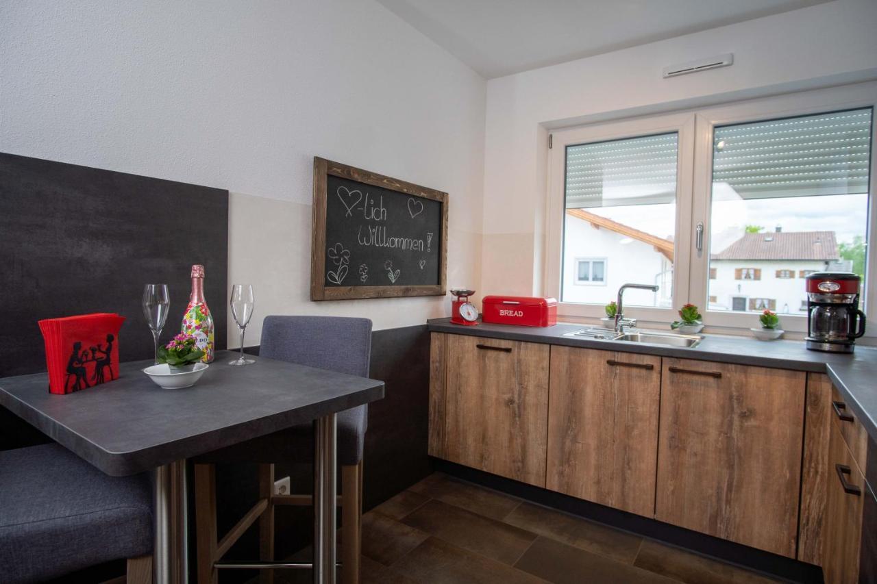 Ferienwohnung Fuehldichwohl Übersee Exteriér fotografie